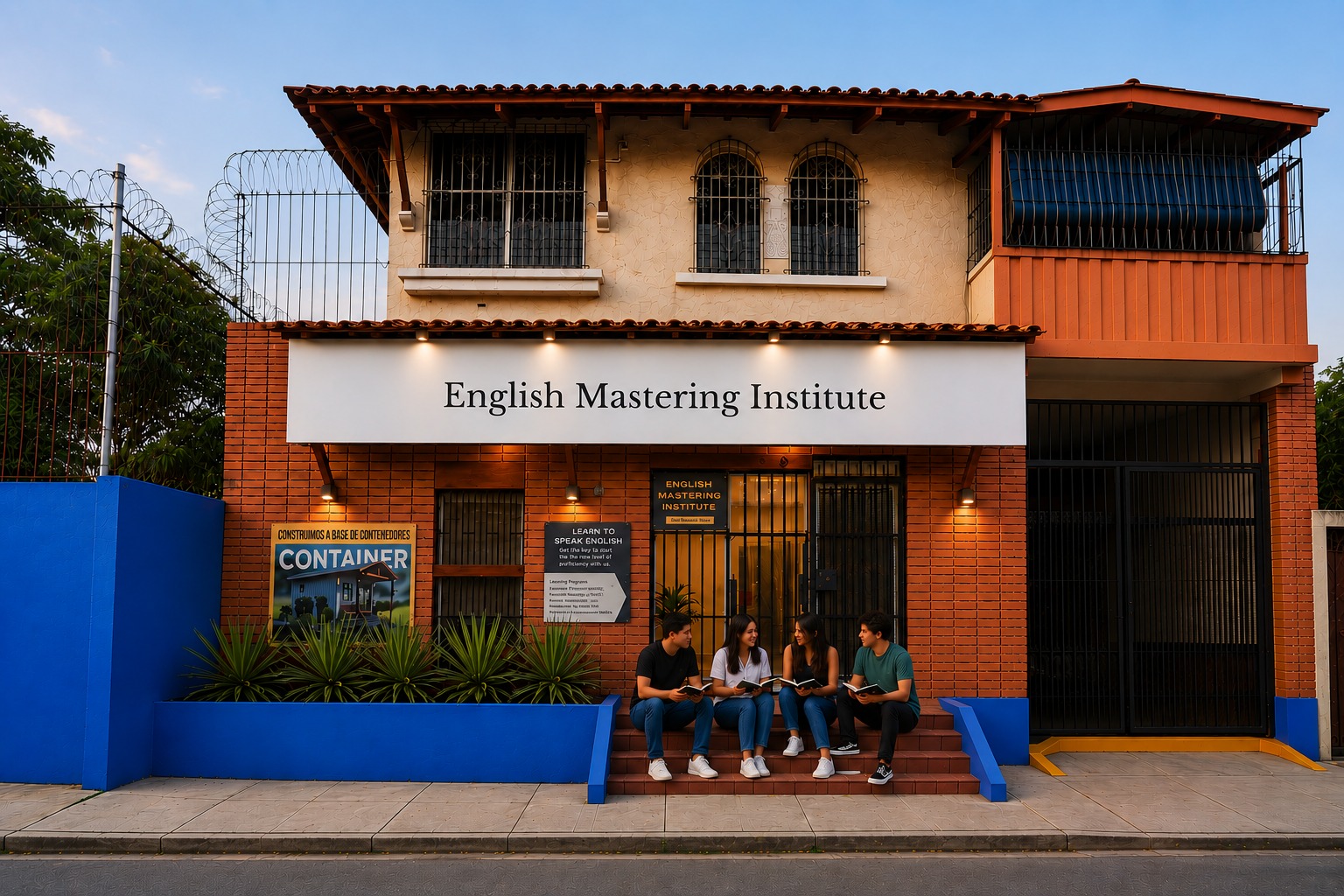 Fachada de la escuela